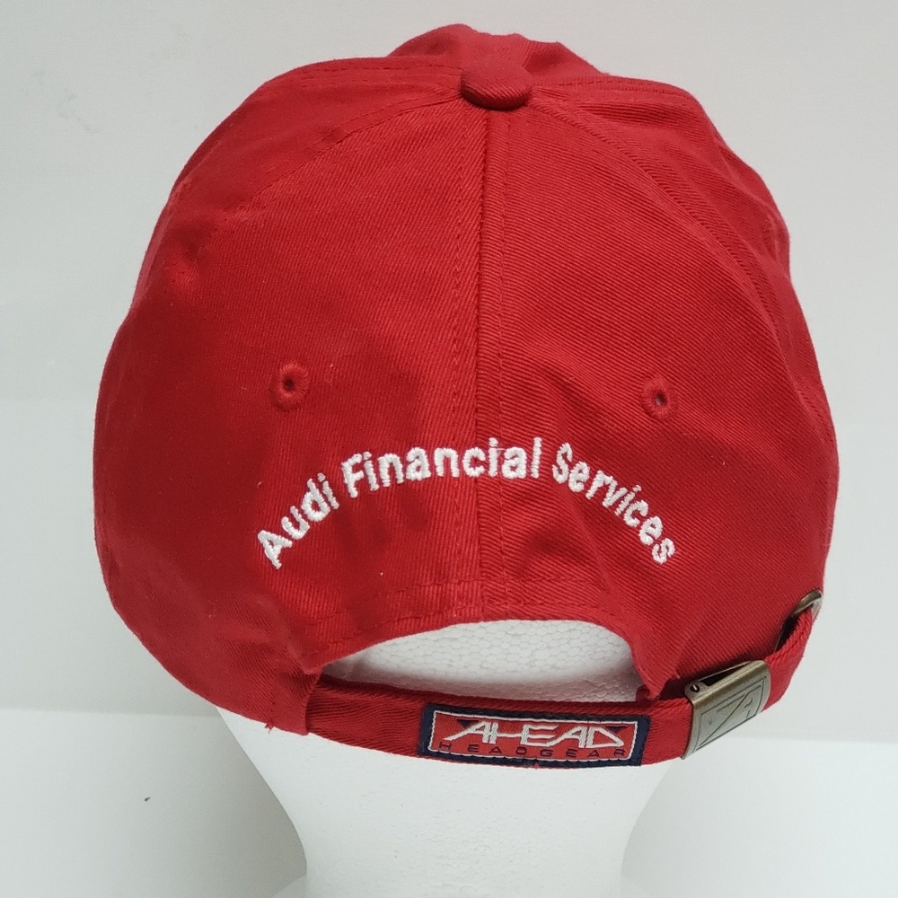 Red Audi Financial Services Strapback View 4